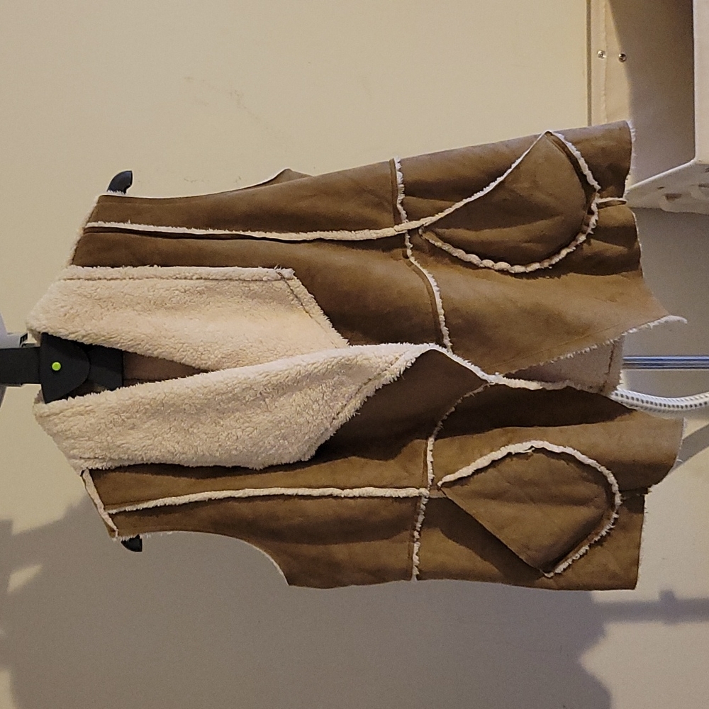 Faux Suede Vest
